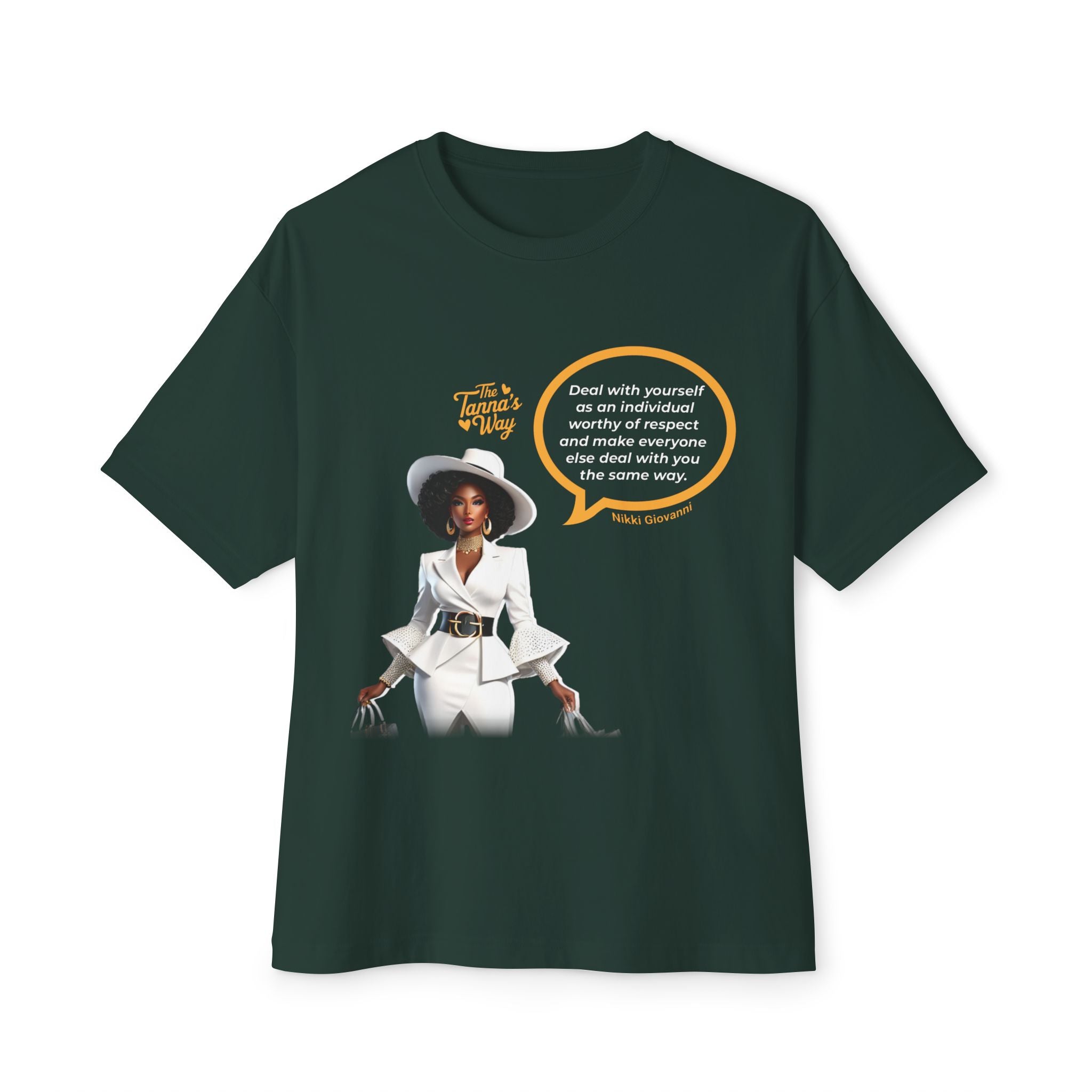 Nikki Giovanni | Unisex Oversized Boxy Tee